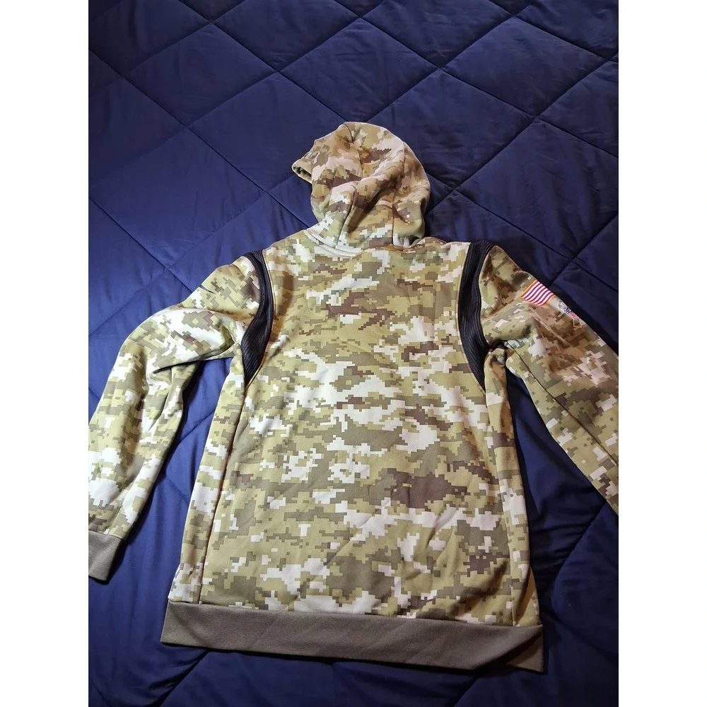 Nike NFL New Orleans Saints Salute to Service Camo Hoodie Kids XL 18/20